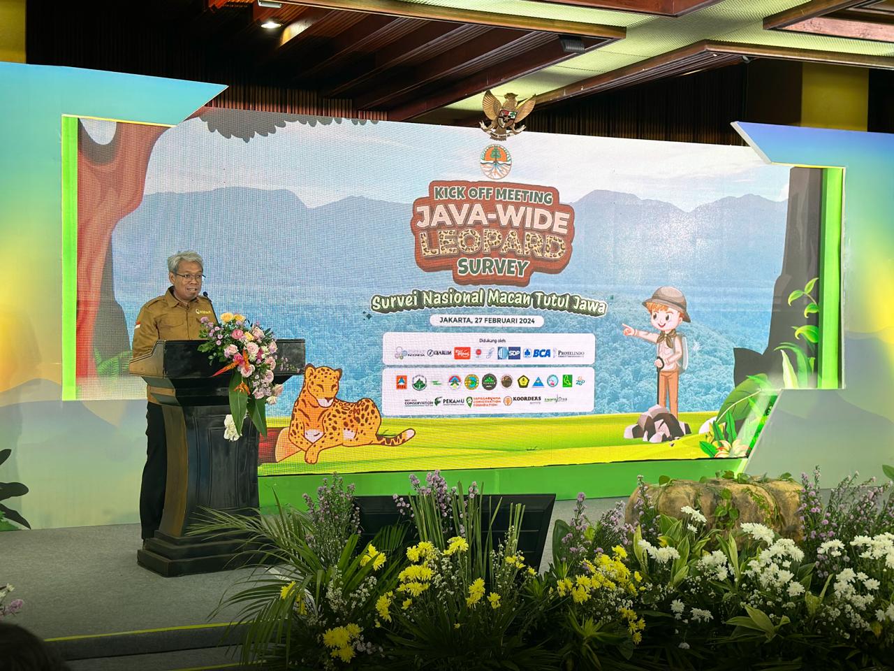 KLHK) menggandeng Protelindo Group dalam proyek konservasi macan tutul jawa (Panthera pardus melas)