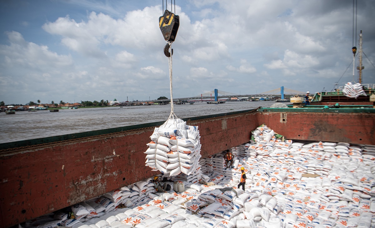 Ilustrasi - Sejumlah petani resah harga gabah akan anjlok di masa panen karena masuknya beras impor.