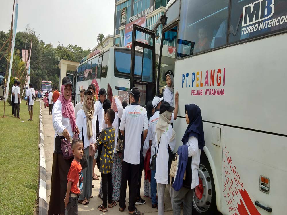 ilustrasi: Mudik Gratis yang diadakan PTPN IV di Jambi pada 2018