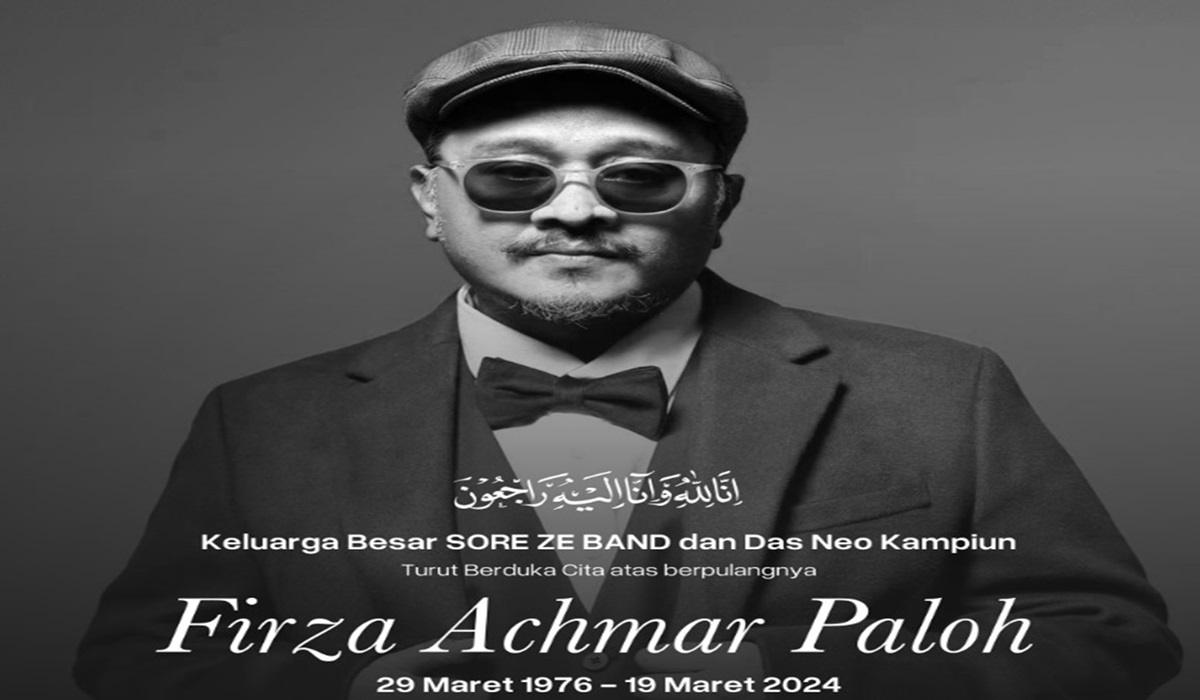 Vokalis band Sore Firza Achmar Paloh tutup usia dan akan dimakamkan di TPU Pondok Ranggon.