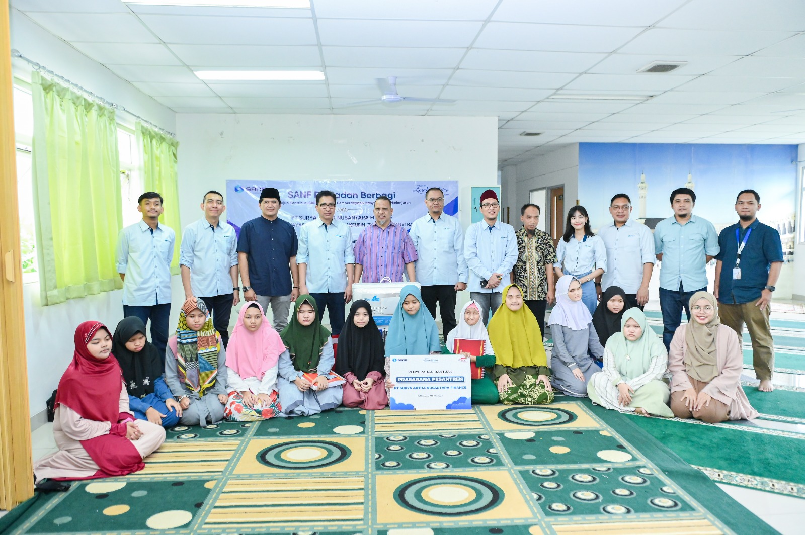 Kegiatan Ramadan Berbagi di Yayasan Raudlatul Makfufin, Tangsel, Banten