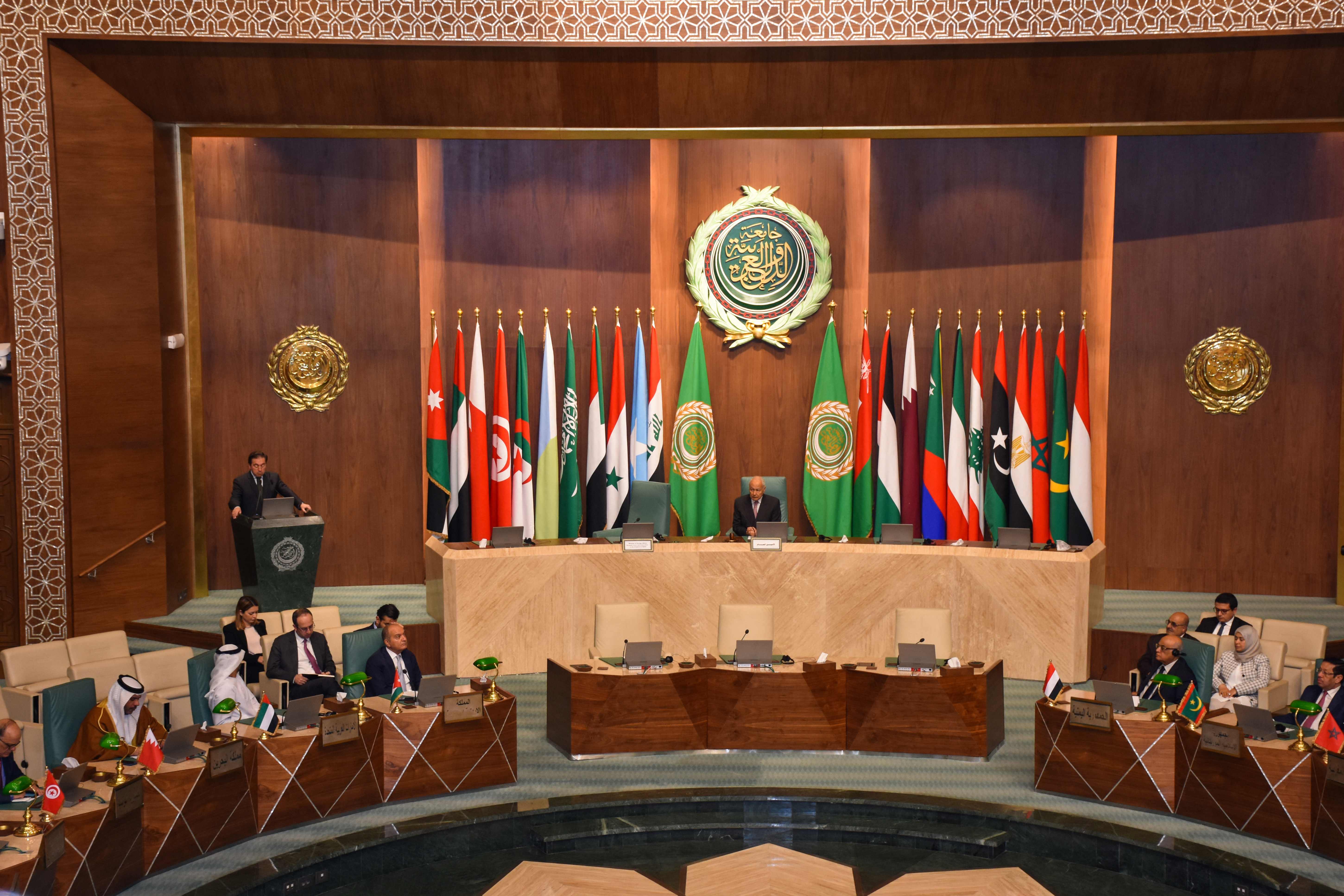 Sejumlah delegasi dari Spanyol dan Liga Arab pada pertemuan di Kairo, Mesir membahas tentang gencatan senjata di Gaza