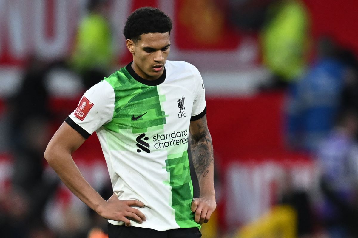 Reaksi pemain Liverpool usai kalahd ari Manchester United.