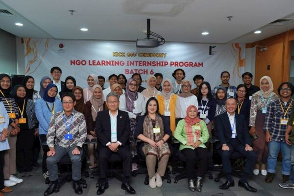Gelombang keenam dari Program Magang Pembelajaran LSM di Indonesia yang digelar Sompo Insurance.