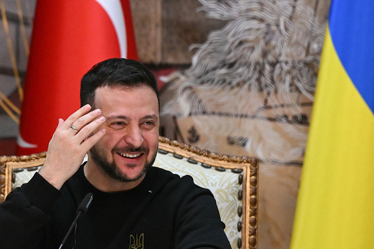 Presiden Ukraina, Volodymyr Zelensky menyatakan pasukannya berhasil 