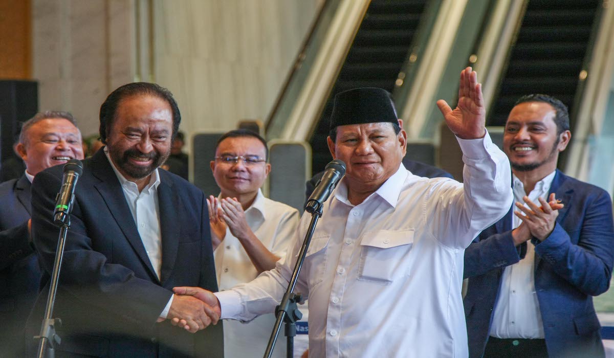 Prabowo Sebut Partai NasDem Tunjukkan Kedewasaan Berpolitik