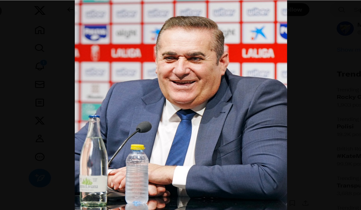 Pelatih Granada Jose Ramon Sandoval