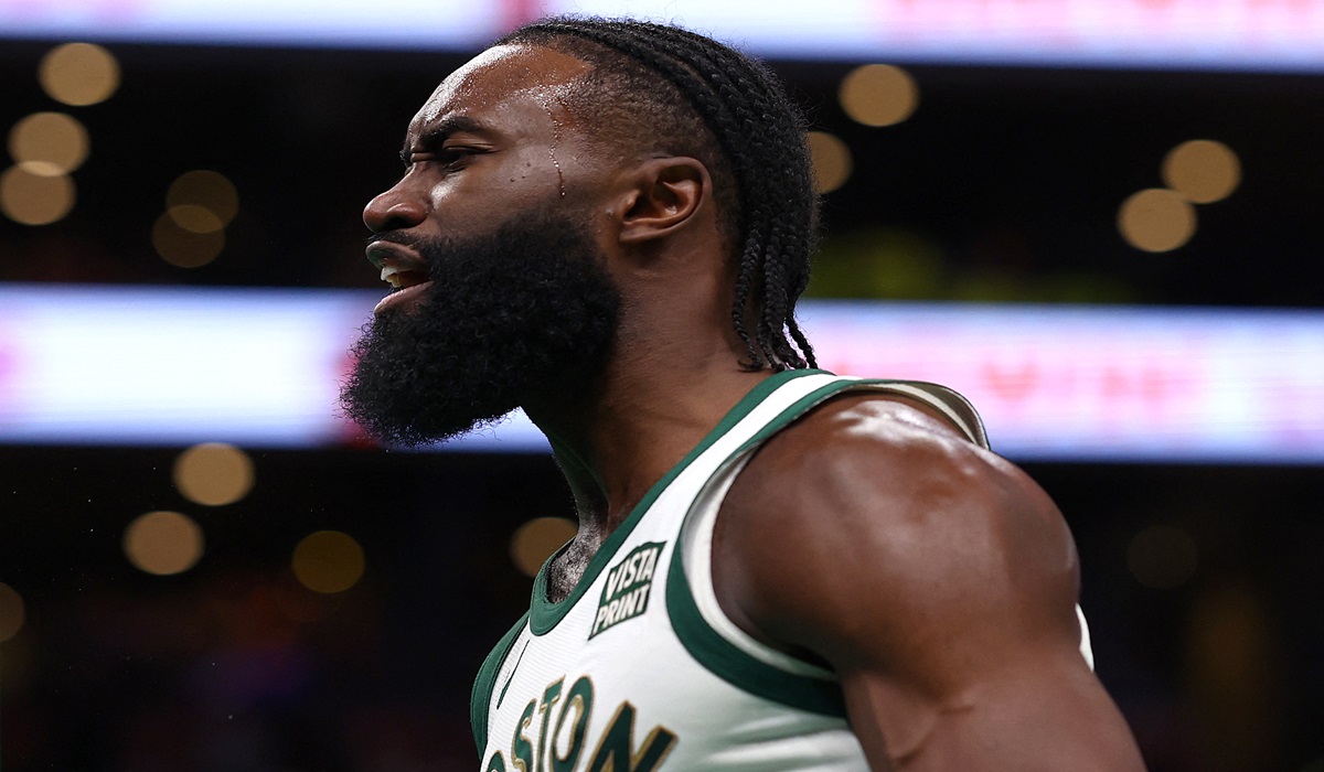 Pebasket Boston Celtics Jaylen Brown