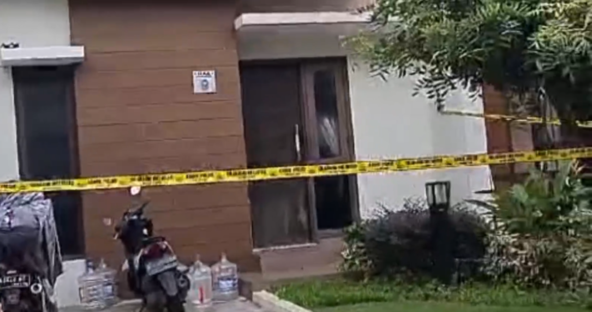 Rumah tempat pembunuhan anak oleh ibu kandungnya di Summarecon Bekasi.