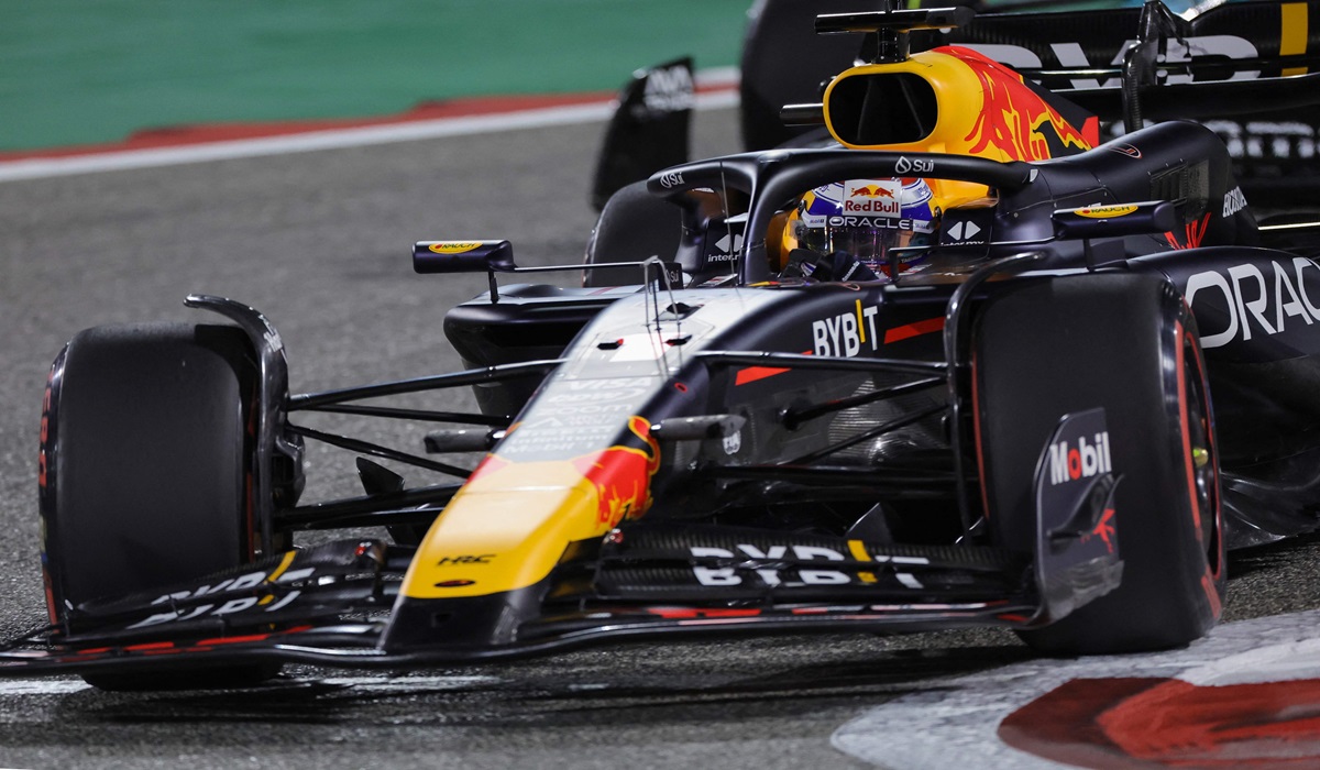 Pembalap Red Bull Max Verstappen menjadi juara GP Bahrain 2024.