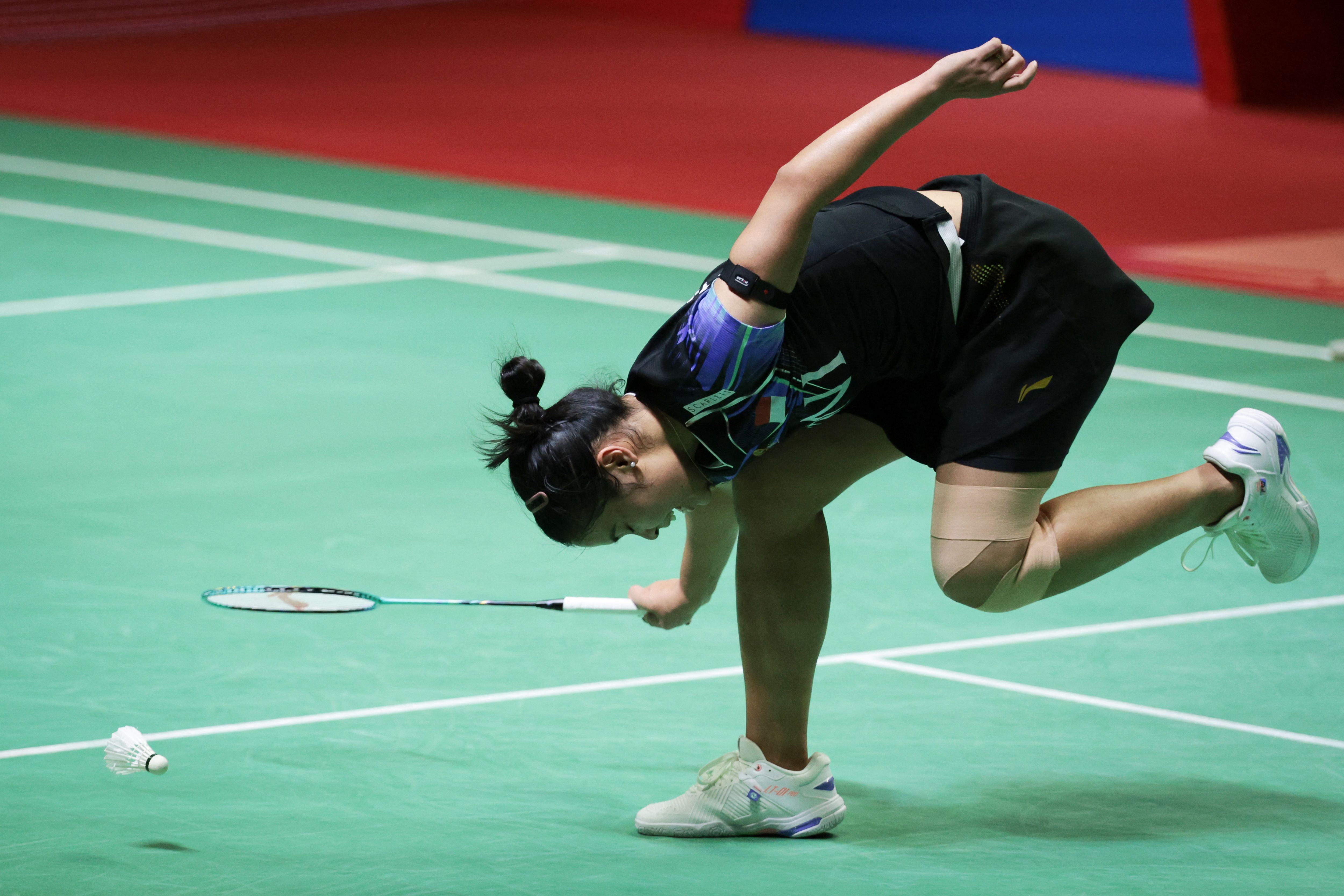 Pebulu tangkis tunggal putri Indonesia Gregoria Mariska Tunjung