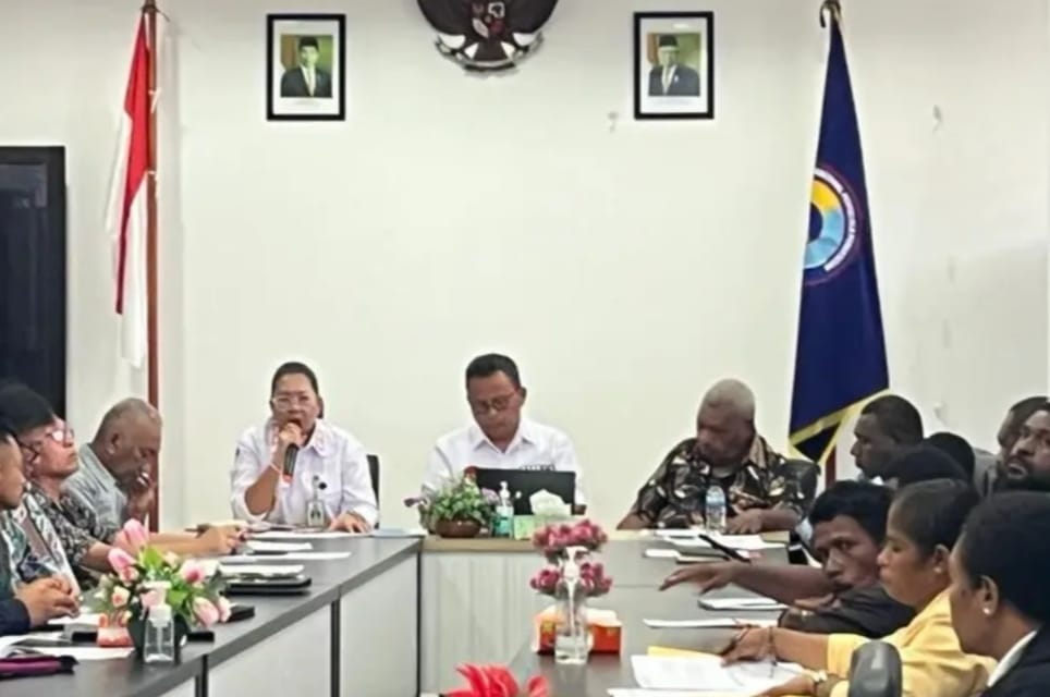 PLBN Skouw menerima kunjungan pejabat dan delegasi dari Papua Nugini (PNG)