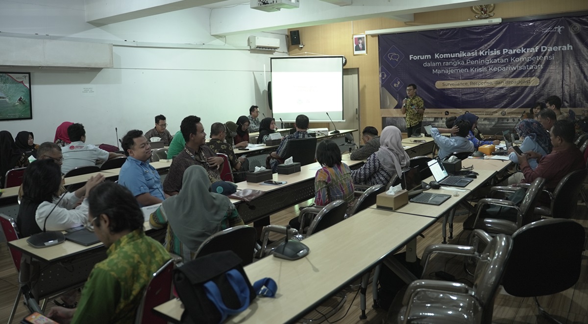 Kemenparekaf Gandeng BOB Mendorong Manajemen Komunikasi Krisis Hadapi Krisis Pariwisata di Daerah