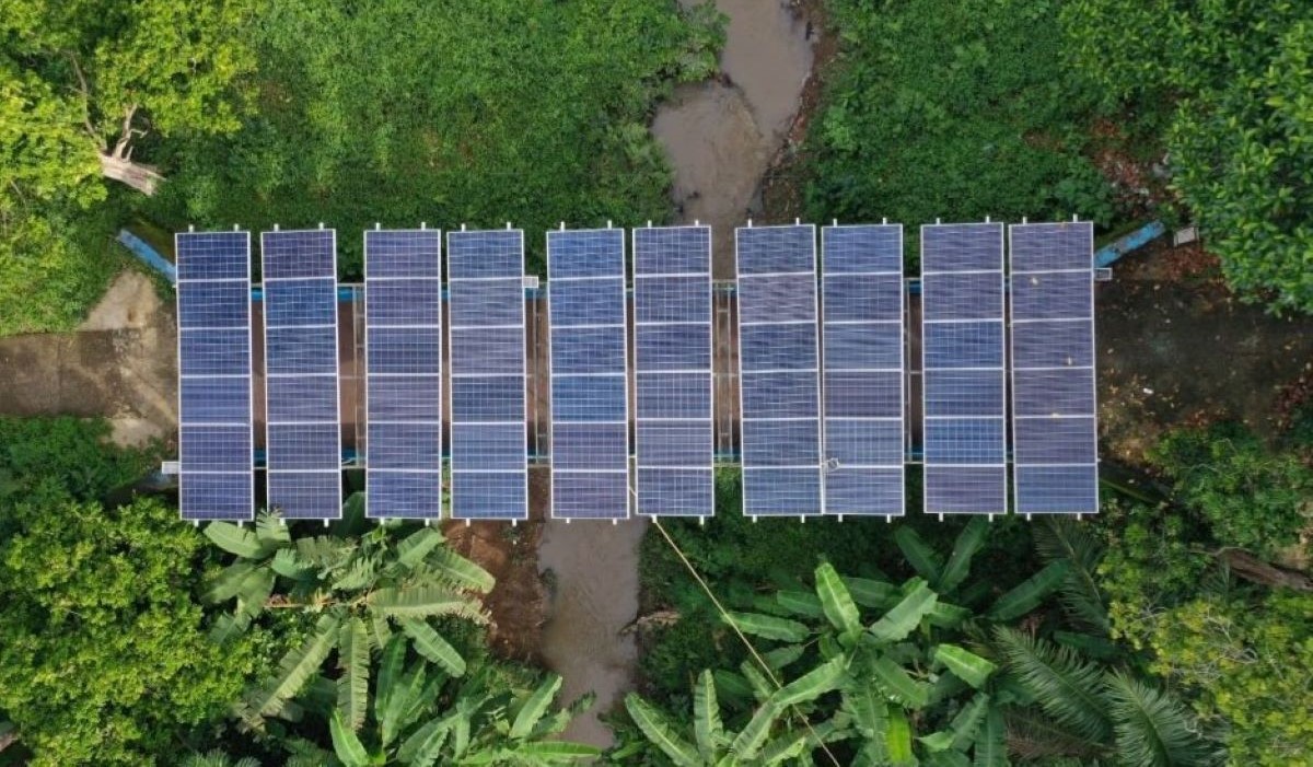 PLTS Irigasi Desa Tanjung Raja, Muara Enim