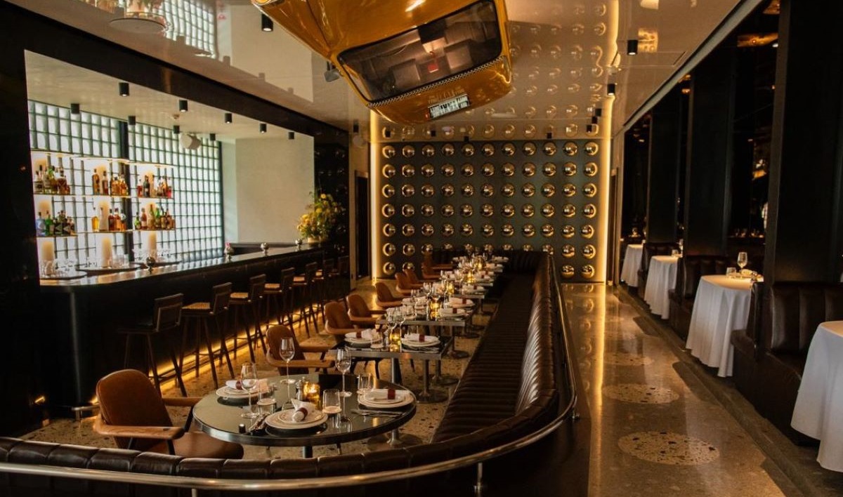 Interior The Coach Restaurant.