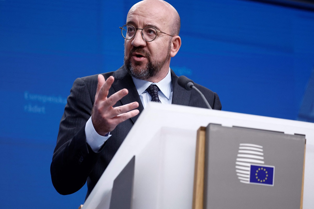 Charles Michel, kepala Dewan Eropa