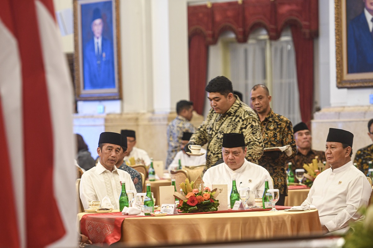 Ketum Partai Golkar Airlangga Hartarto mengaku belum diminta Prabowo menyiapkan kadernya sebagai menteri. 