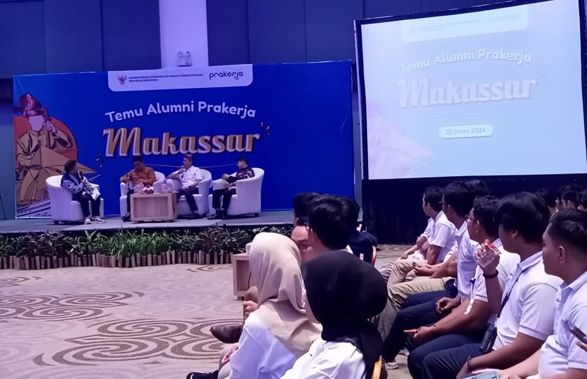 Temu alumni Prakerja Sulawesi Selatan