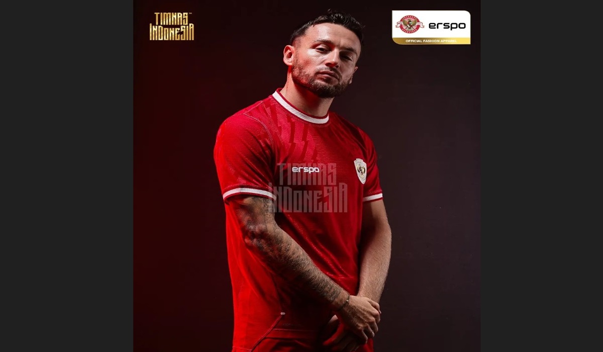 Jersey Baru Timnas Indonesia Dirilis