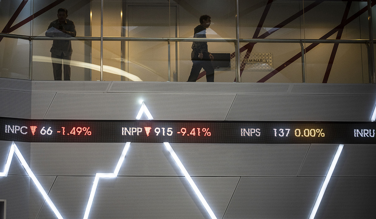 IHSG Selasa Sore Ditutup Melemah