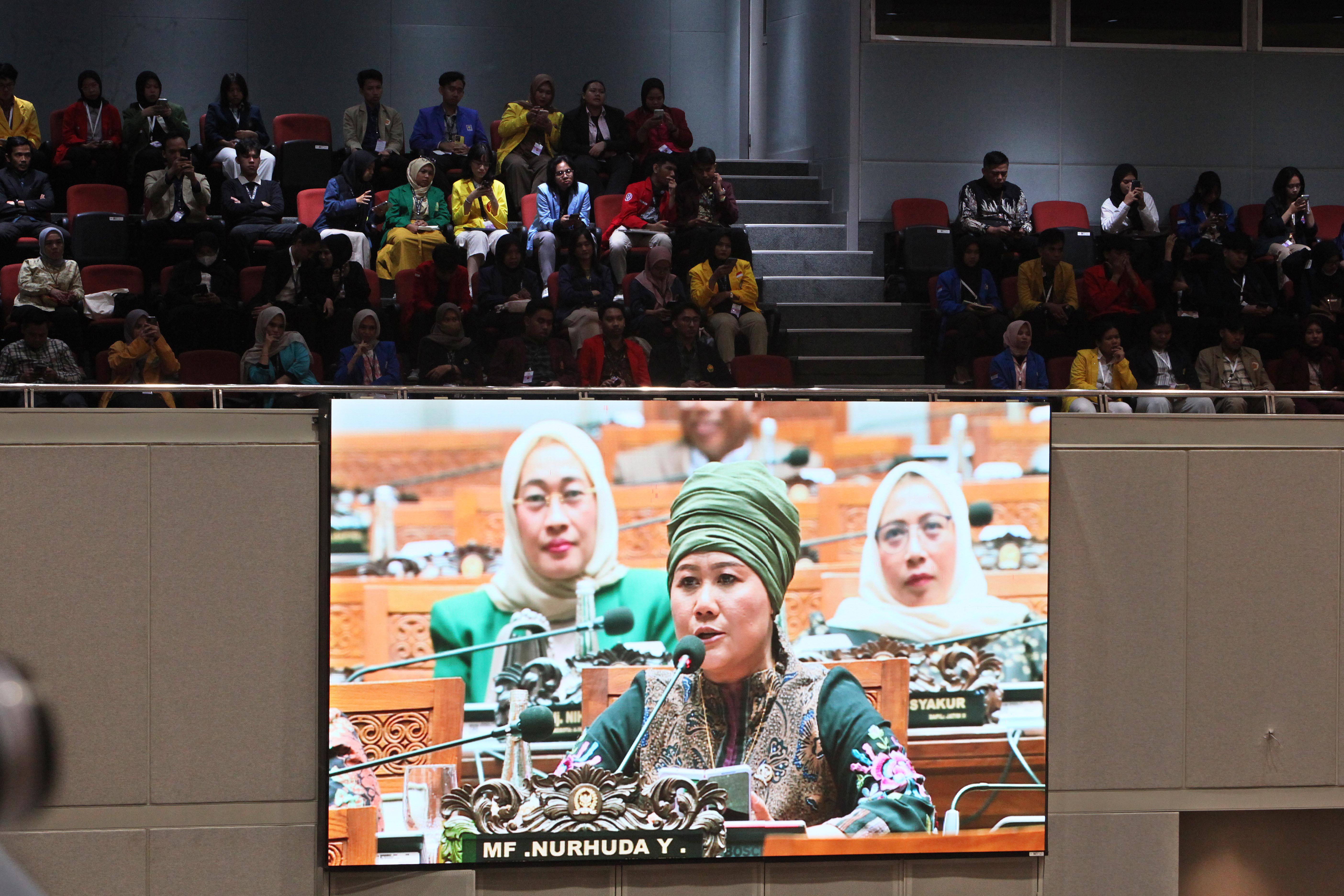 Anggota DPR Fraksi Partai Kebangkitan Bangsa (PKB) Luluk Nur Hamidah