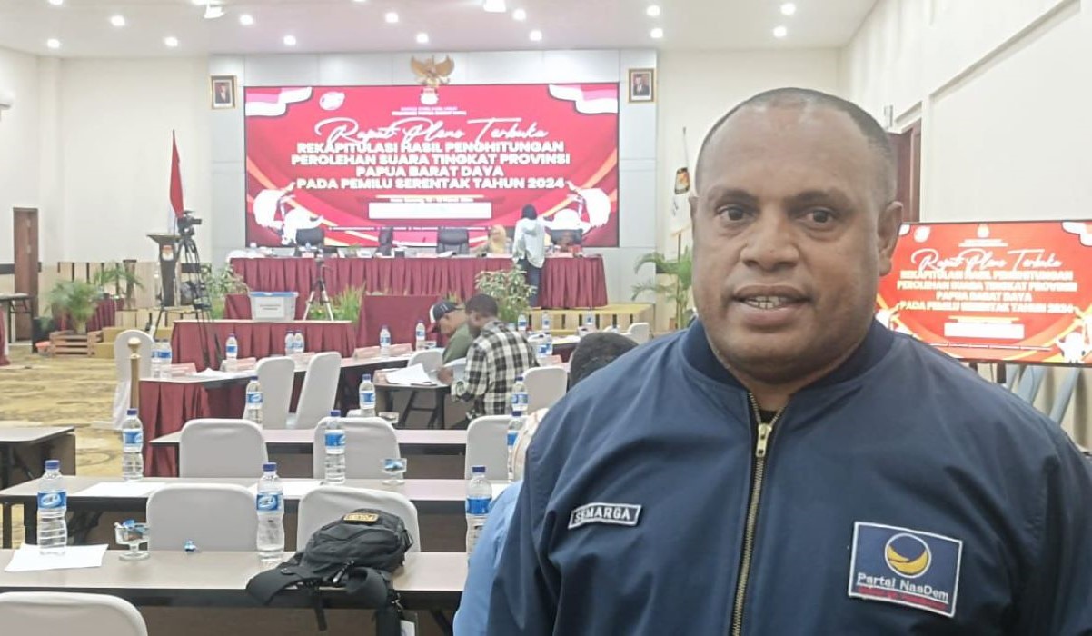 Saksi mandat Partai NasDem di tingkat provinsi Papua Barat Daya, Semarga Kebibe