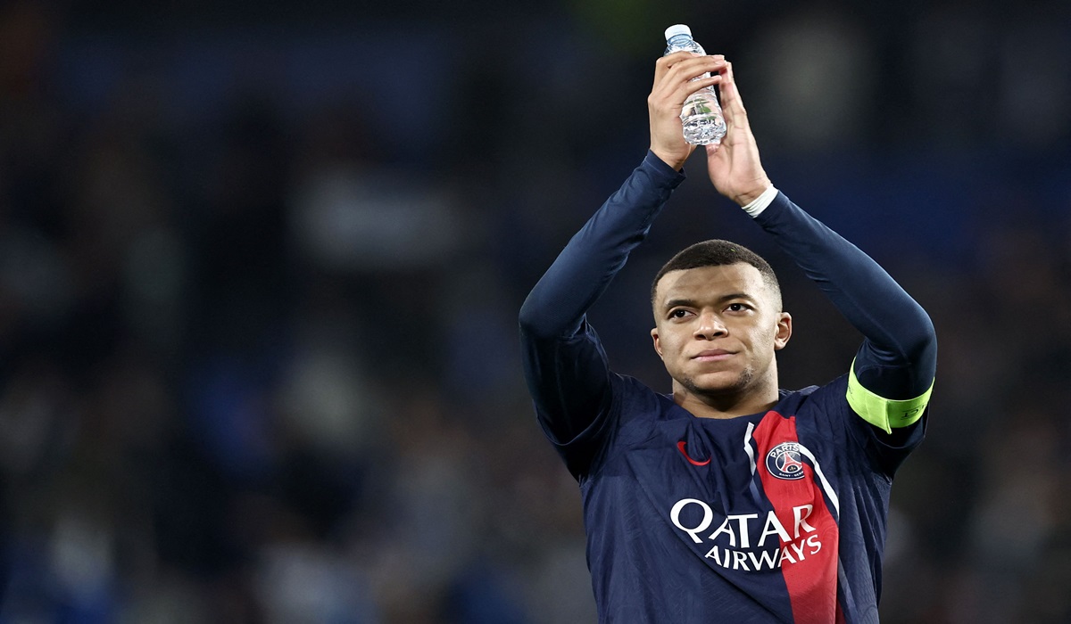 Penyerang PSG Kylian Mbappe