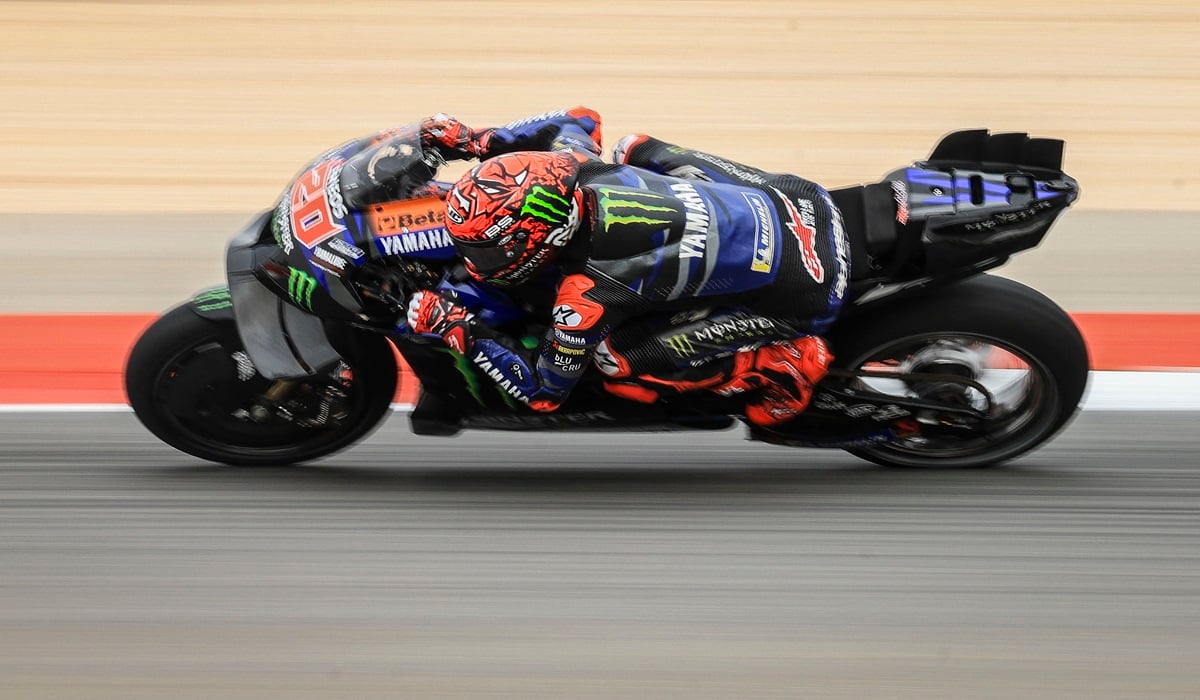 Pembalap Yamaha Fabio Quartararo