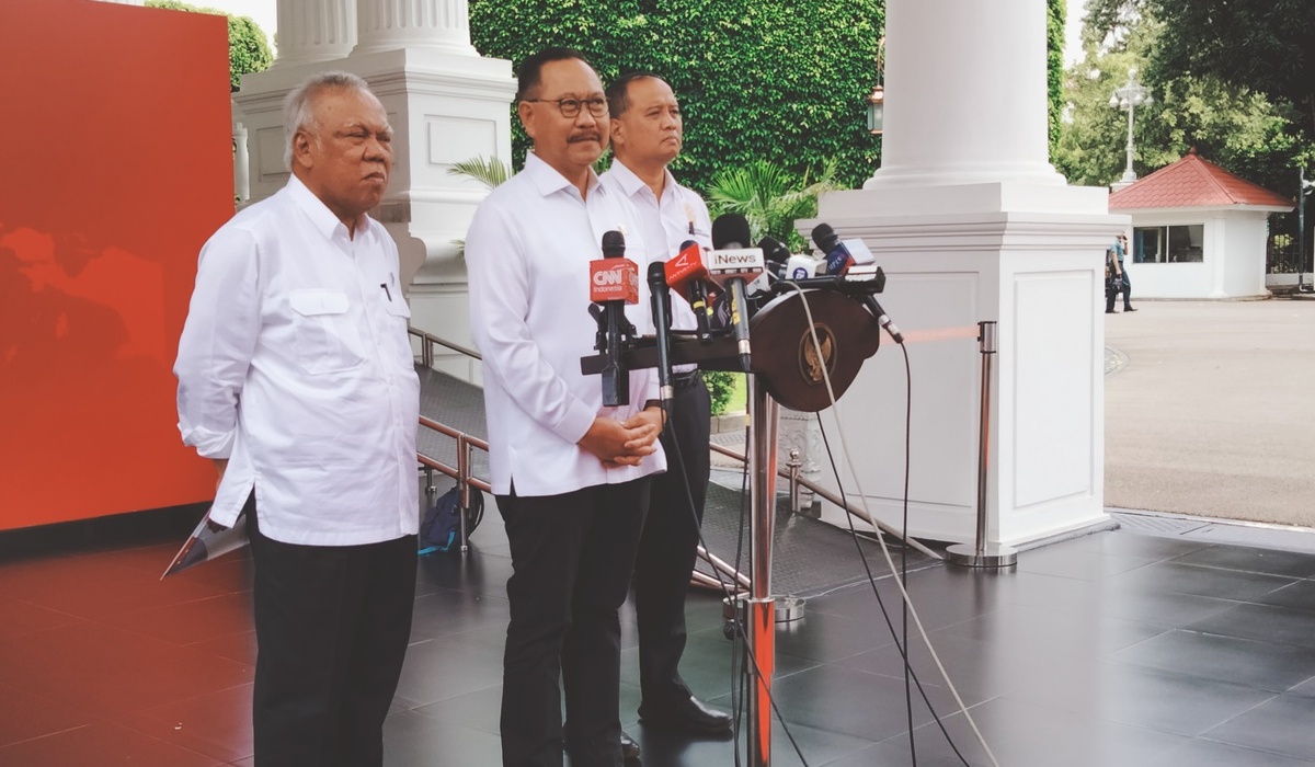 KEPALA Otorita Ibu Kota Nusantara (IKN) Bambang Susantono, di Istana Negara, 13 Maret 2024.