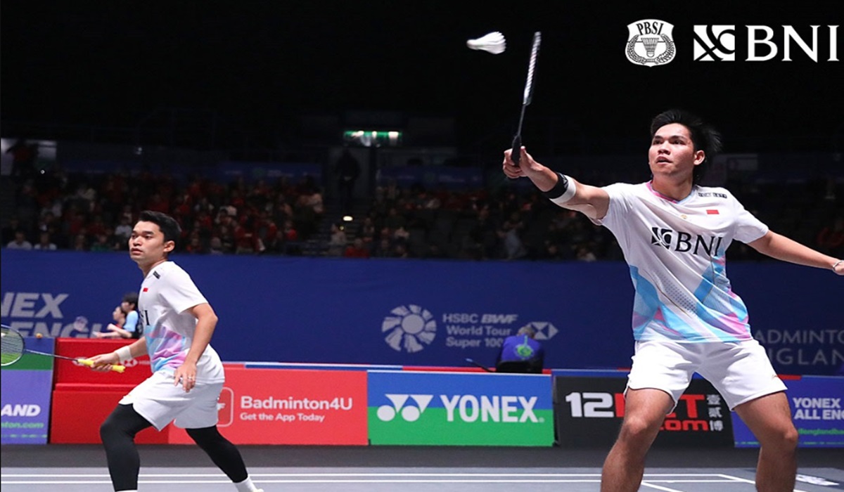 Ganda putra Indonesia Leo Rolly Carnando/Daniel Marthin