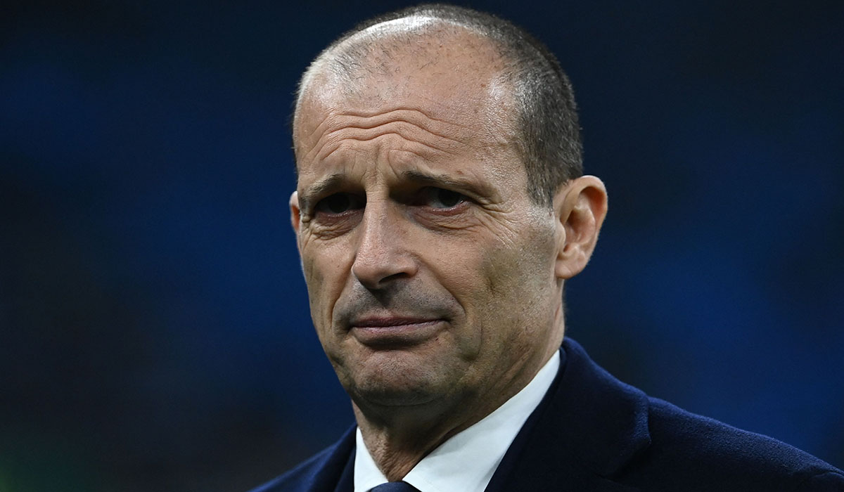 Pelatih Juventus Massimiliano Allegri.