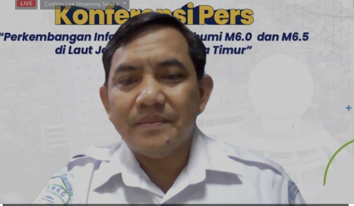 Penyebab terjadinya gempa susulan sebanyak 167 kali di Pulau Bawean