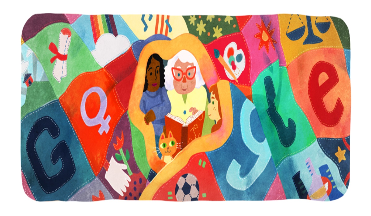 Google Doodle hari ini untuk merayakan Hari Perempuan Internasional