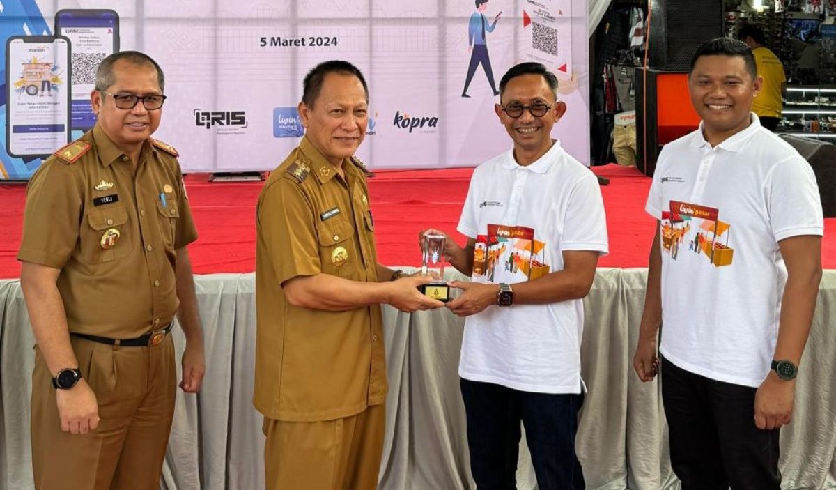 Peluncuran pembayaran restribusi pasar secara elektronik melalui Sistem Digital Elektronik Retribusi (Siger)