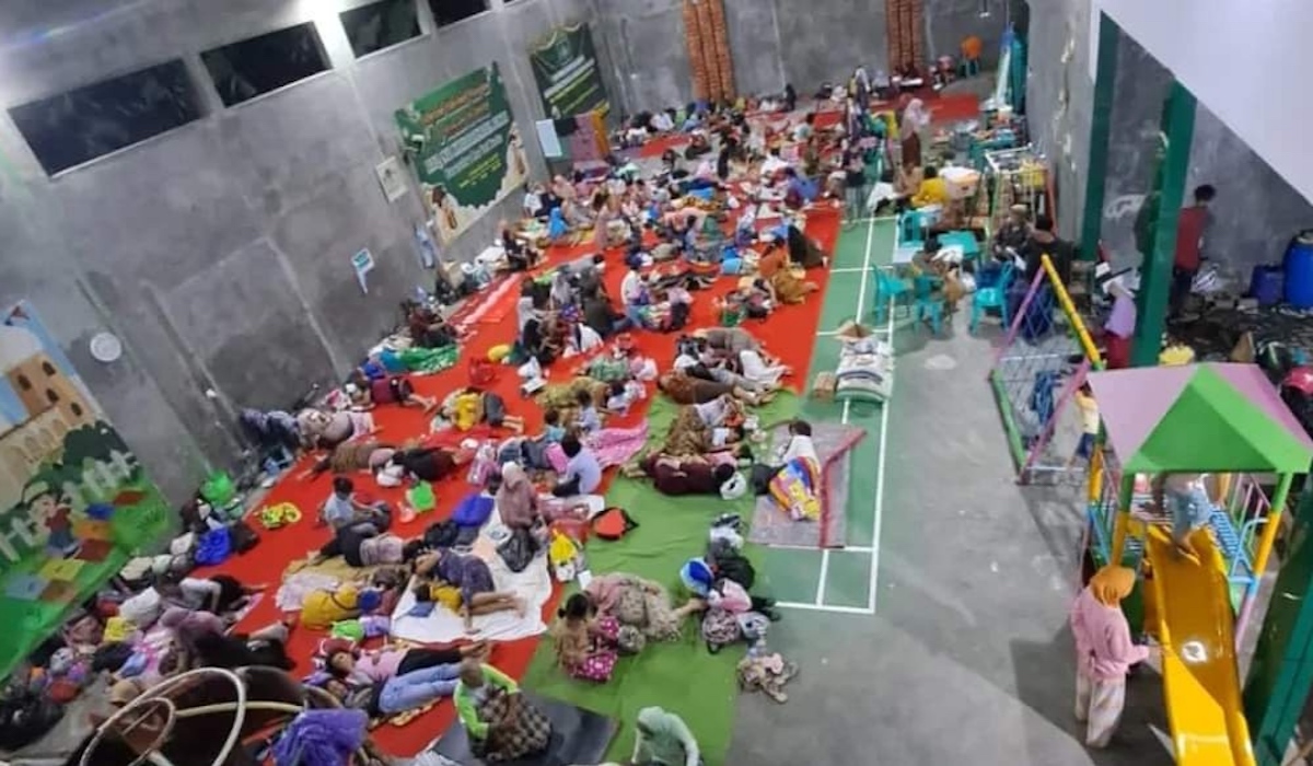 Sebanyak 25 ribu warga korban Banjir Demak masih mengungsi baik di Demak maupun Kudus.