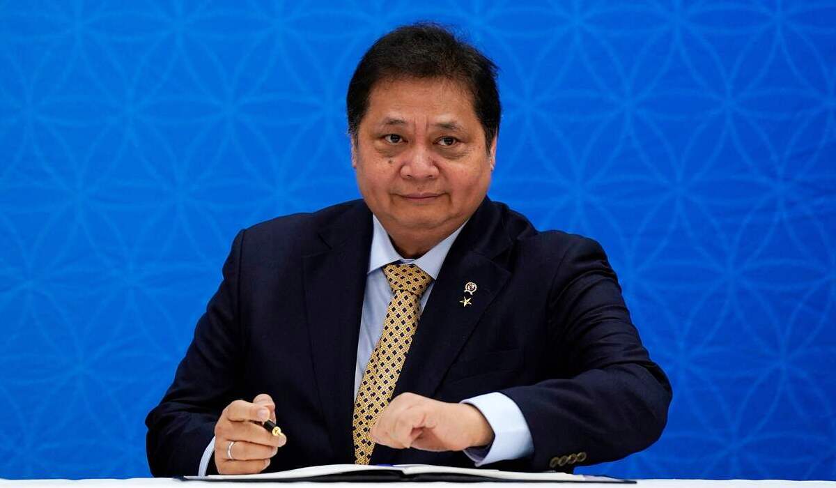 MENTERI Koordinator Bidang Perekonomian Airlangga Hartarto.
