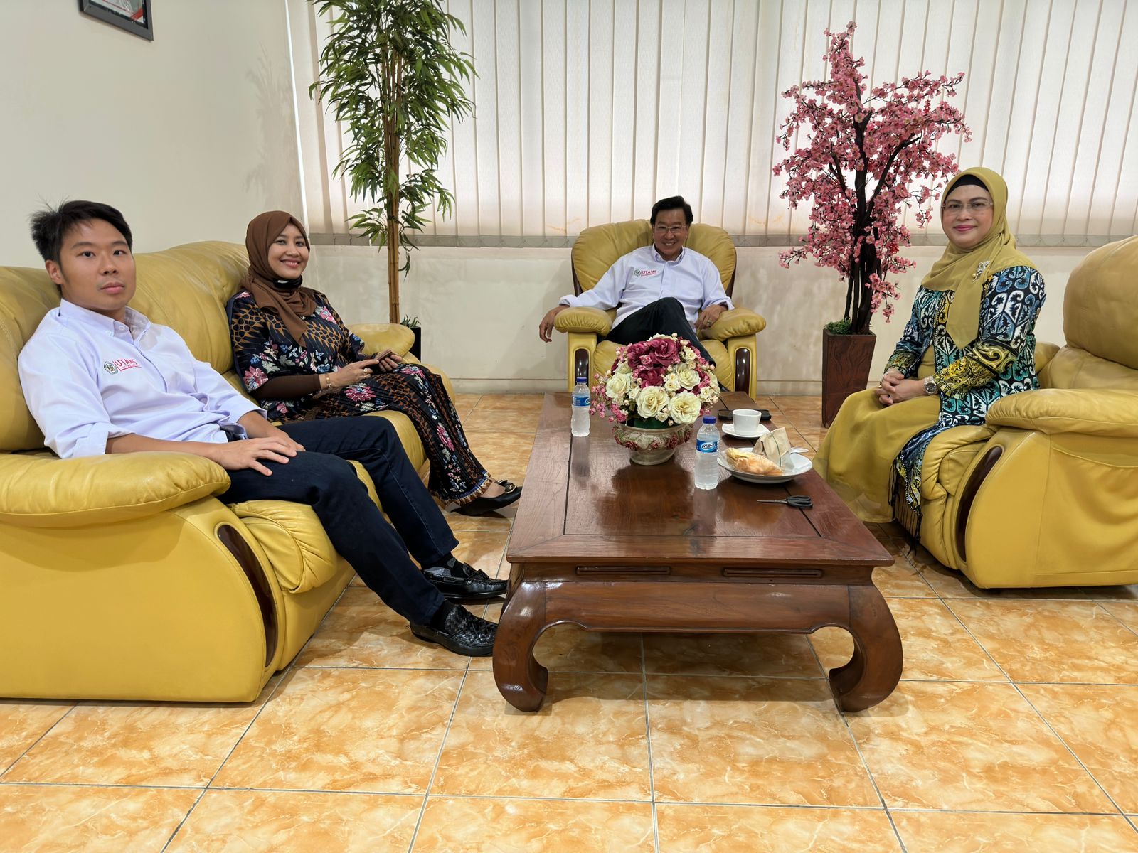 Ketua Dewan Yayasan UTA 45 terima kunjungan putri Wapres RI Ma'ruf Amin, Siti Nur Azizah