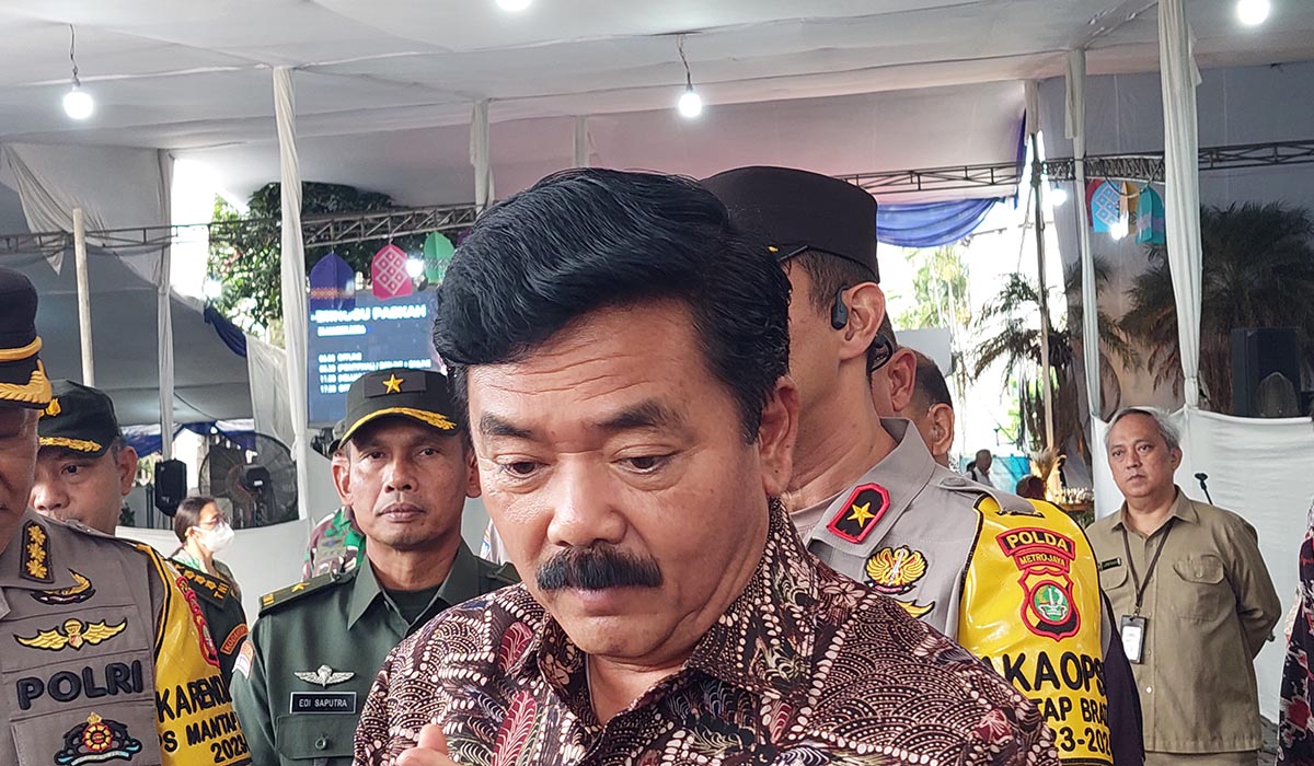 Menteri Koordinator Bidang Politik, Hukum, dan Keamanan (Menko Polhukam) Hadi Tjahjanto.