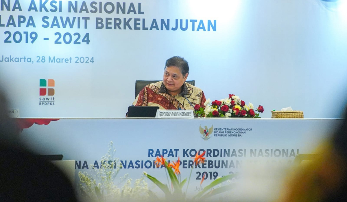 Menteri Koordinator Bidang Perekonomian Airlangga Hartarto.