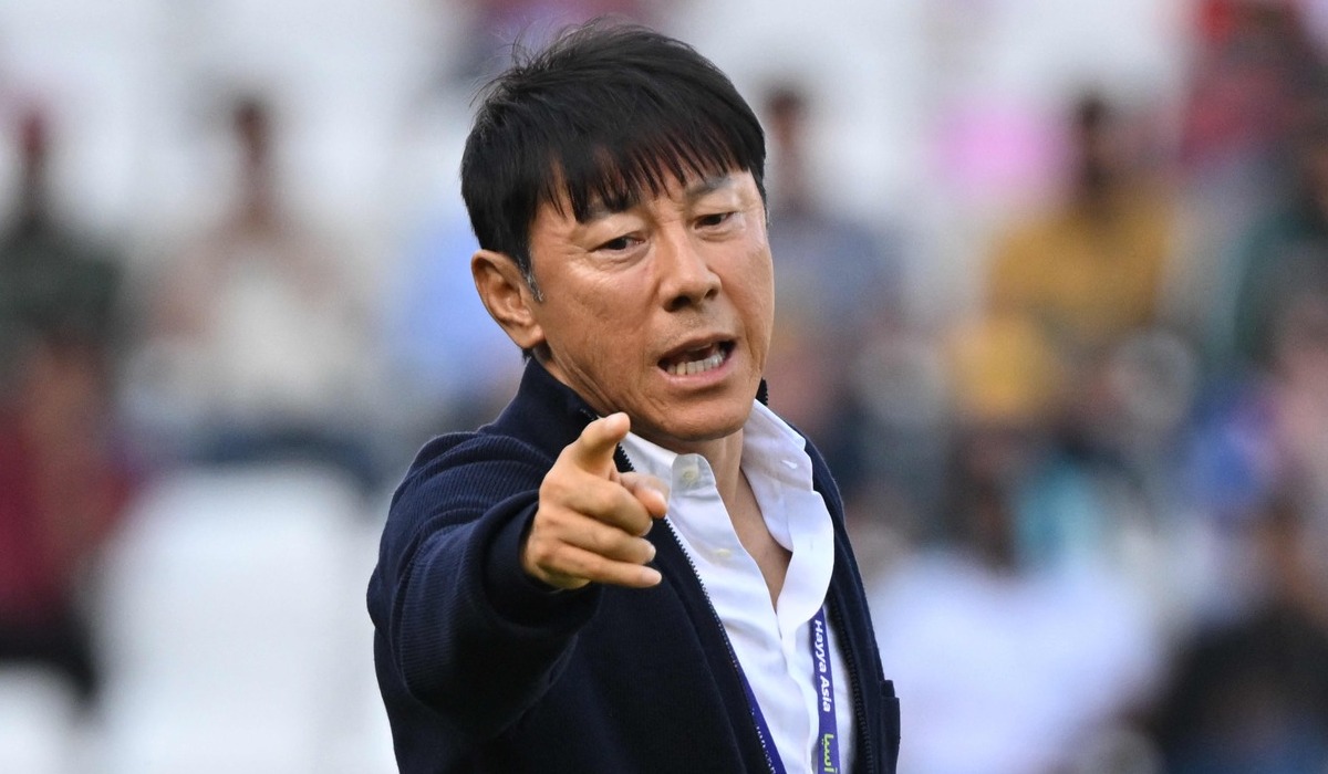 Pelatih Timnas Indonesia, Shin Tae-yong.