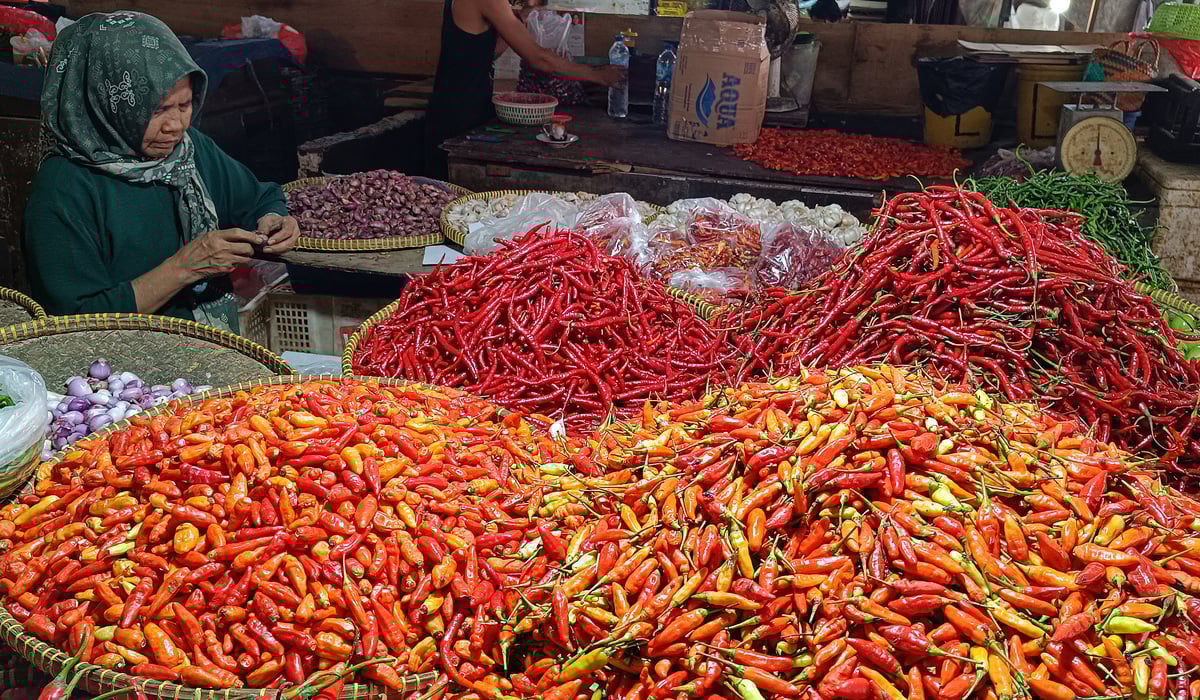 Sehari Menjelang Puasa, Harga Cabai Merah di Depok Melonjak Hingga Rp90 Ribu Per Kilogram