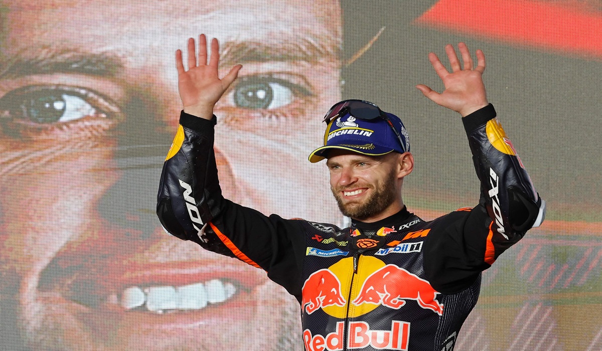 Pembalap Red Bull KTM Brad Binder