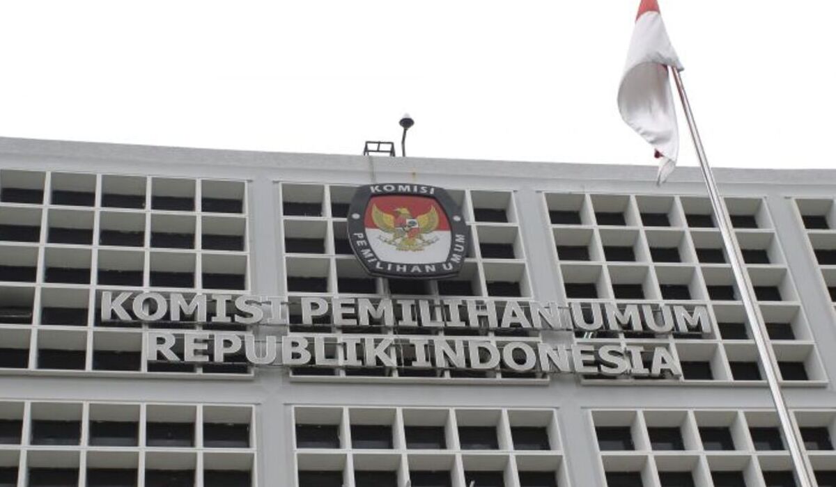 Gedung KPU RI di Jakarta.