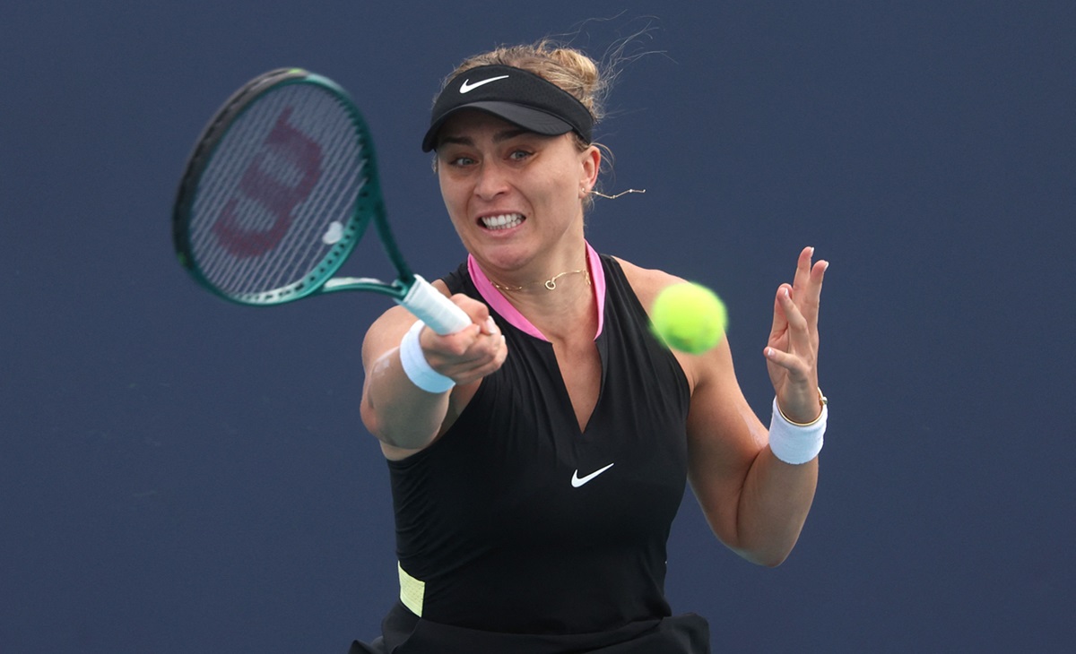 Aryna Sabalenka berhasil mengalahkan Paula Badosa dalam pertandingan di Miami Terbuka dengan skor 6-4 6-3.