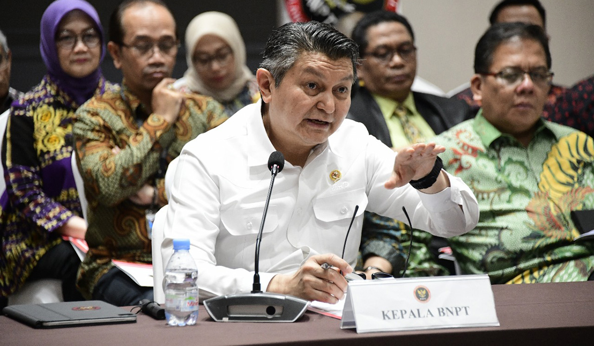 Kepala BNPT Komisaris Jenderal Mohammed Rycko Amelza Dahniel.