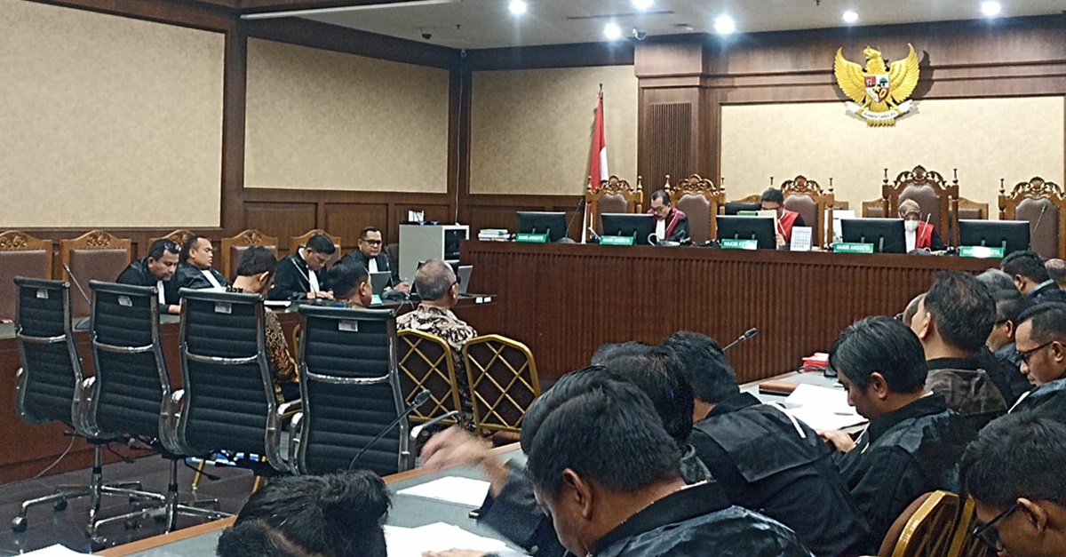 Syahrul Yasin Limpo mengeluh sudah mendapatkan sanski sosial dari masyarakat sebelum vonis atas kasus yang menjeratnya. 