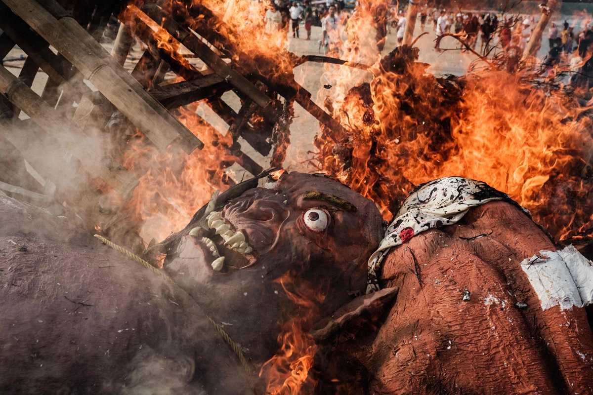 Berdasarkan data DLHK Kota Denpasar, peningkatan volume sampah pascarangkaian Hari Suci Nyepi tercatat meningkat 70-80 ton.