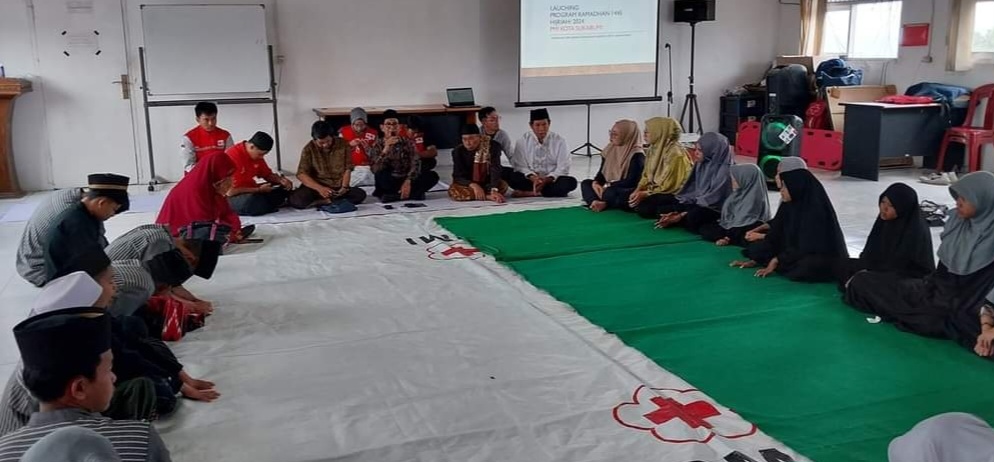 PMI Kota Sukabumi menggelar program Pesantren Kilat (Sanlat) Siaga Bencana
