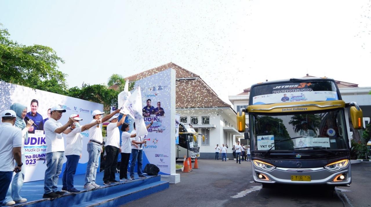 Mudik Gratis, Bio Farma Sediakan 10 Bus