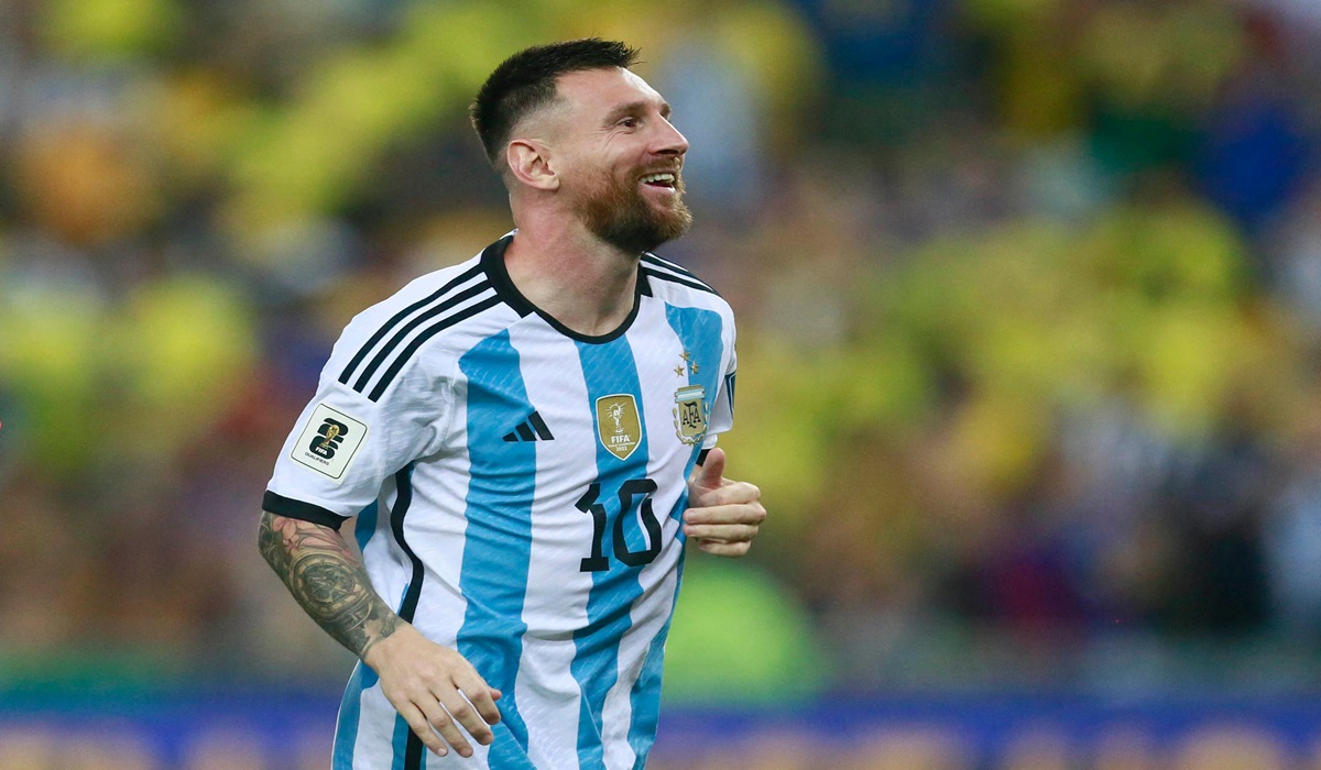 Bintang timnas Argentina Lionel Messi